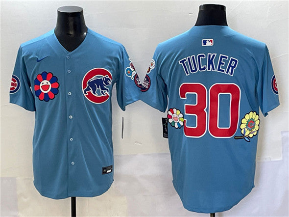 Kyle Tucker Chicago Cubs blue Alternate jersey