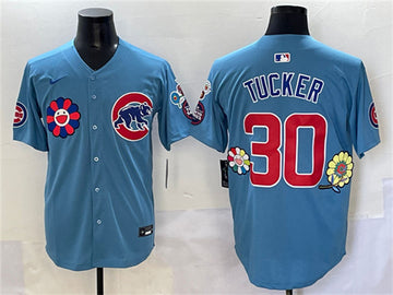 Kyle Tucker Chicago Cubs blue Alternate jersey