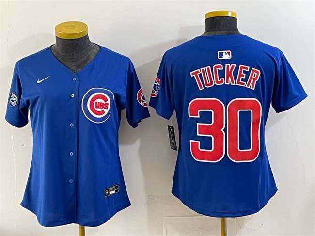 Kyle Tucker Chicago Cubs royal jersey