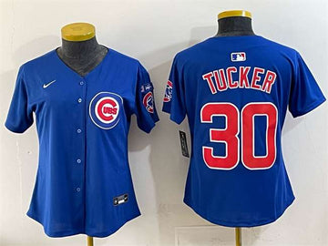 Kyle Tucker Chicago Cubs royal jersey