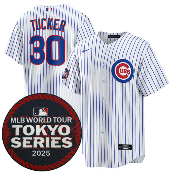 Kyle Tucker Chicago Cubs white Home jersey