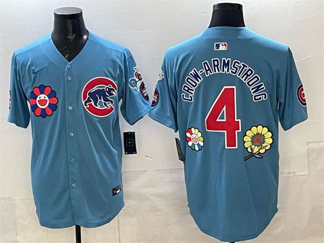 Pete Crow-Armstrong Chicago Cubs blue Alternate jersey