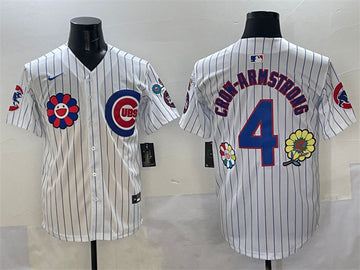 Pete Crow-Armstrong Chicago Cubs white jersey