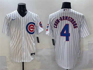 Pete Crow-Armstrong Chicago Cubs white jersey