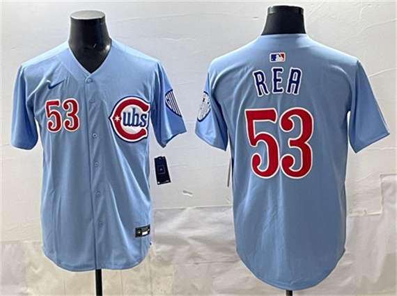 Colin Rea Chicago Cubs blue Alternate jersey