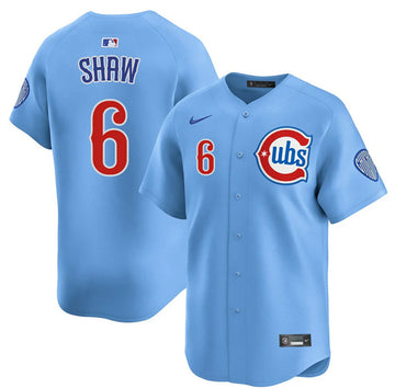 Matt Shaw Chicago Cubs blue Alternate jersey