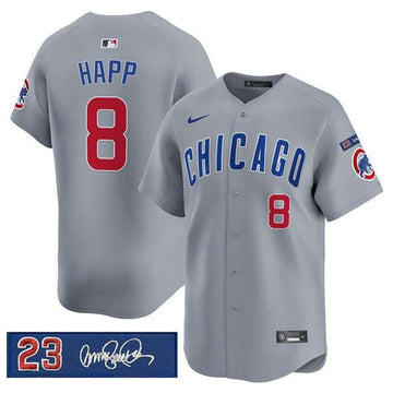 Chicago Cubs gray jersey