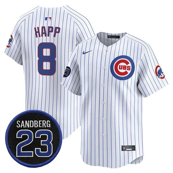 Chicago Cubs white jersey