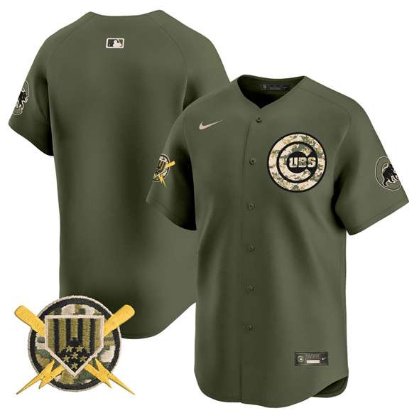 Custom Chicago Cubs green jersey