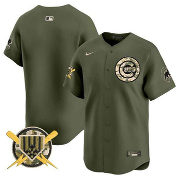 Custom Chicago Cubs green jersey