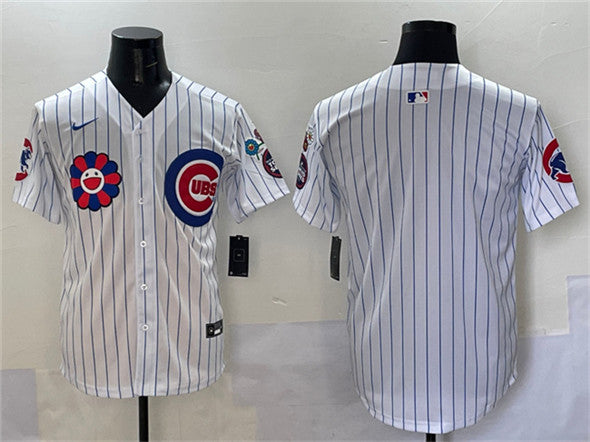 Custom Chicago Cubs white jersey