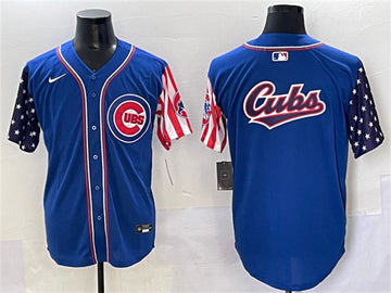 Team Big Logo Chicago Cubs royal jersey