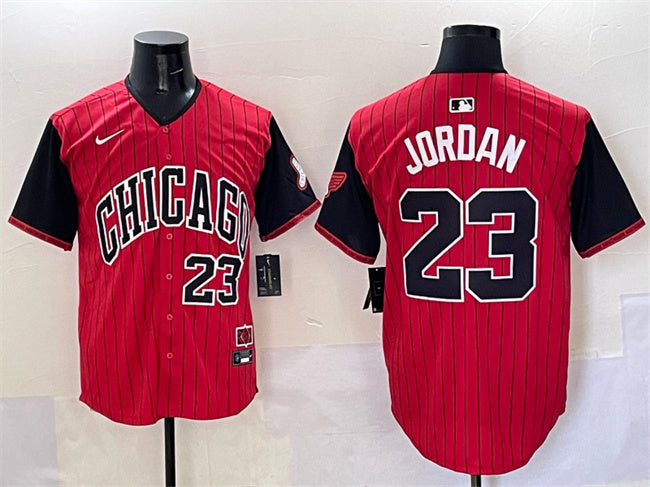 Michael Jordan Chicago White Sox red-black City Connect jersey