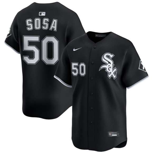 Lenyn Sosa Chicago White Sox black Alternate jersey