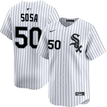 Lenyn Sosa Chicago White Sox white Home jersey
