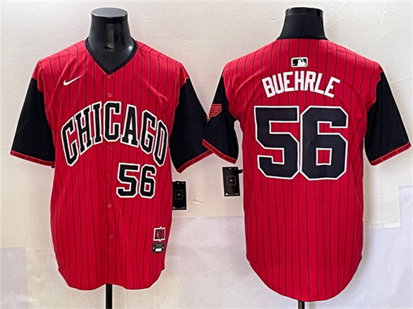 Mark Buehrle Chicago White Sox red-black City Connect jersey