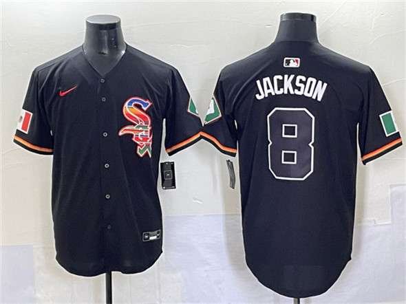 Bo Jackson Chicago White Sox black jersey