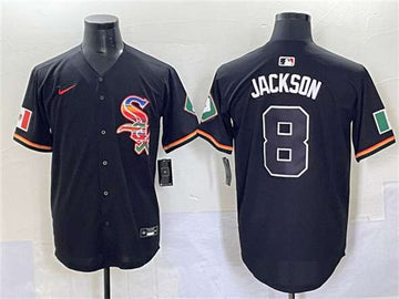 Bo Jackson Chicago White Sox black jersey