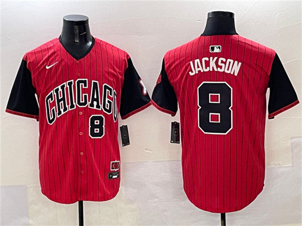 Bo Jackson Chicago White Sox red-black City Connect jersey