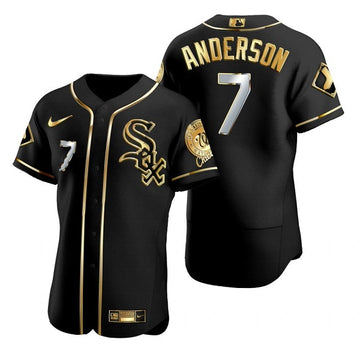 Custom Chicago White Sox black jersey