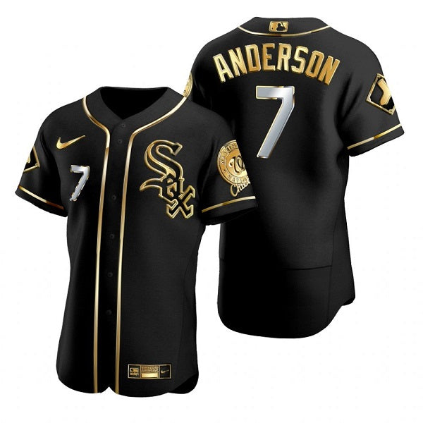 Custom Chicago White Sox black jersey