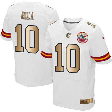 Tyreek Hill Kansas City Chiefs white Elite jersey