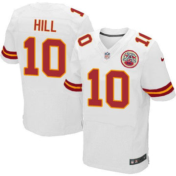 Tyreek Hill Kansas City Chiefs white Elite jersey