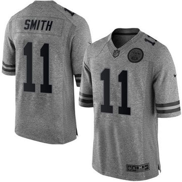 Alex Smith Kansas City Chiefs gray jersey