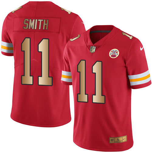 Alex Smith Kansas City Chiefs red jersey