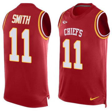 Alex Smith Kansas City Chiefs red jersey