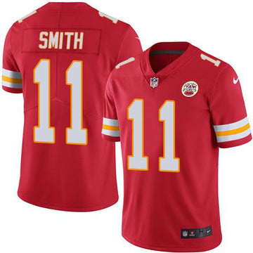 Alex Smith Kansas City Chiefs red jersey