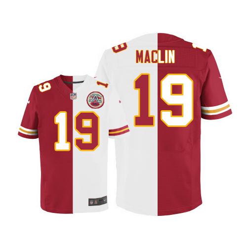 Jeremy Maclin Kansas City Chiefs red-white Elite jersey