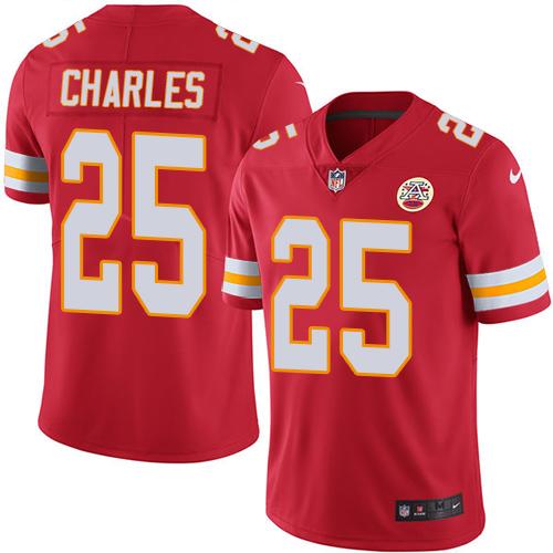 Jamaal Charles Kansas City Chiefs red jersey