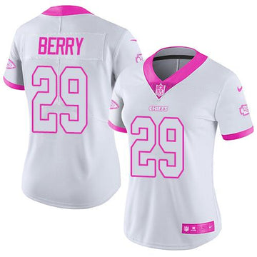 Eric Berry Kansas City Chiefs white-pink Fashion jersey