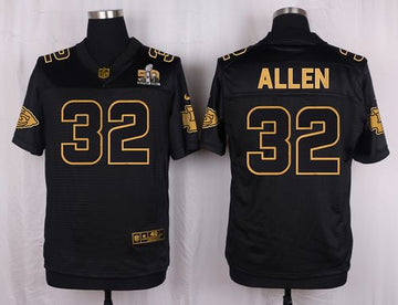 Marcus Allen Kansas City Chiefs black Gold Collection jersey