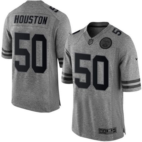Justin Houston Kansas City Chiefs gray jersey