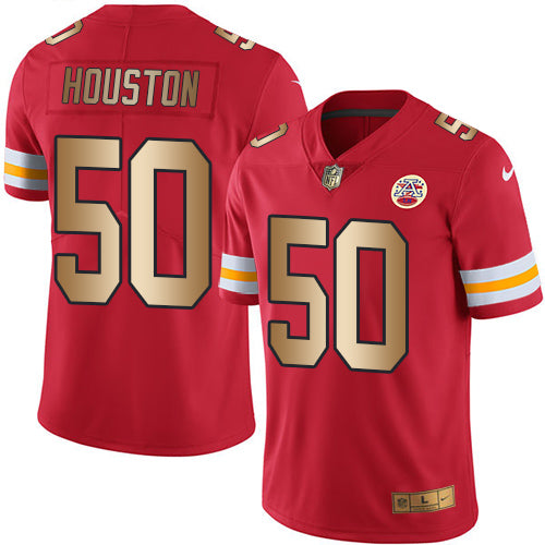 Justin Houston Kansas City Chiefs red jersey