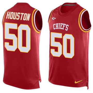 Justin Houston Kansas City Chiefs red jersey