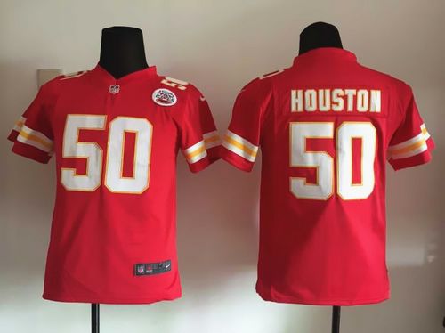 Justin Houston Kansas City Chiefs red Elite jersey