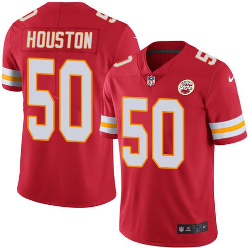 Justin Houston Kansas City Chiefs red jersey