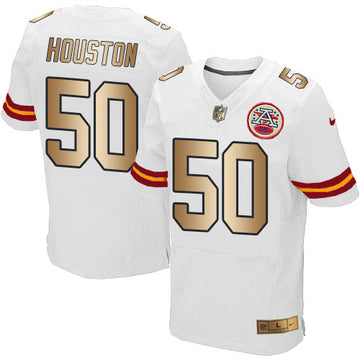 Justin Houston Kansas City Chiefs white Elite jersey
