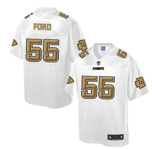 Dee Ford Kansas City Chiefs white Pro Line jersey