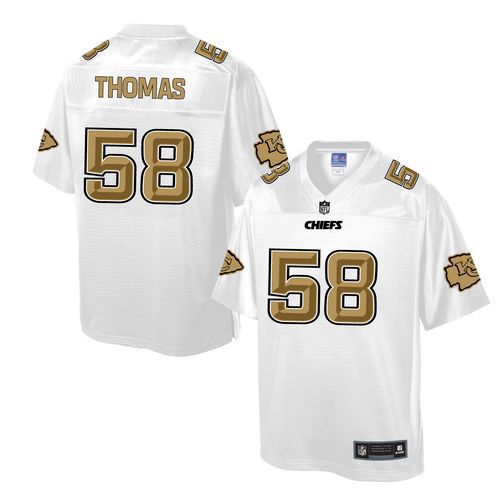Derrick Thomas Kansas City Chiefs white Pro Line jersey