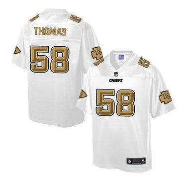 Derrick Thomas Kansas City Chiefs white Pro Line jersey
