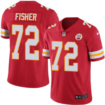 Eric Fisher Kansas City Chiefs red jersey