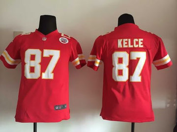 Travis Kelce Kansas City Chiefs red Elite jersey