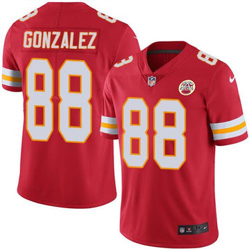 Tony Gonzalez Kansas City Chiefs red jersey