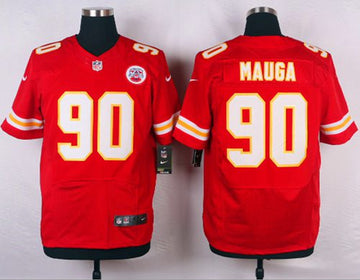 Josh Mauga Kansas City Chiefs red Elite jersey