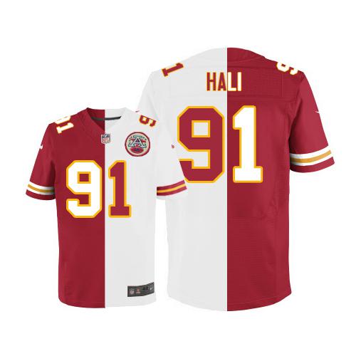 Tamba Hali Kansas City Chiefs red-white Elite jersey