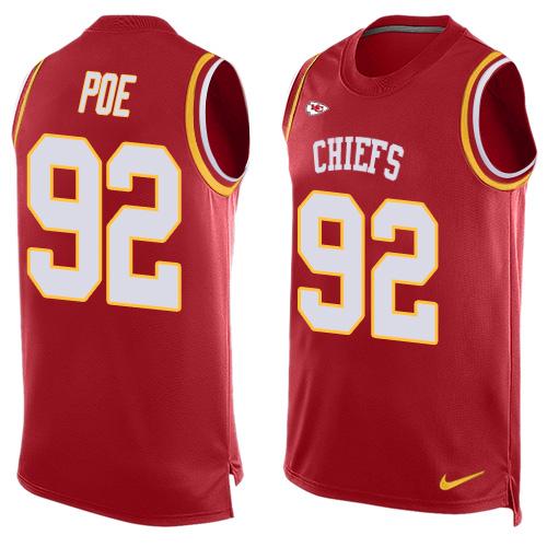 Dontari Poe Kansas City Chiefs red jersey